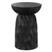 Boyd - V Chisel Accent Table - Black Simpli-Home