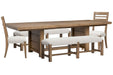 Plum Creek - Trestle Dining Table Set Magnussen Furniture