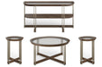 Elora - Round Cocktail Table Set Magnussen Furniture