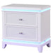 Opium - 2 Drawer Nightstand - White Matrix Furniture Group