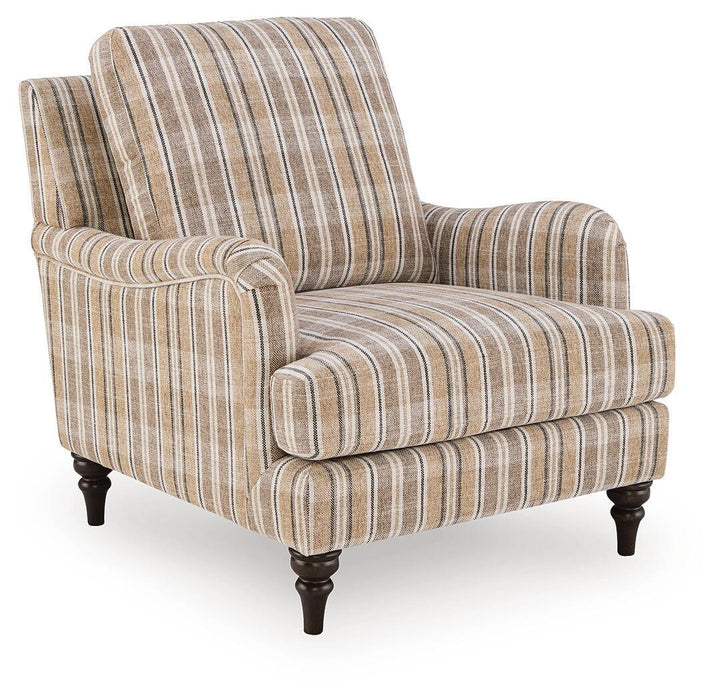 Wardington - Accent Chair - Multi / Beige Signature Design by Ashley®