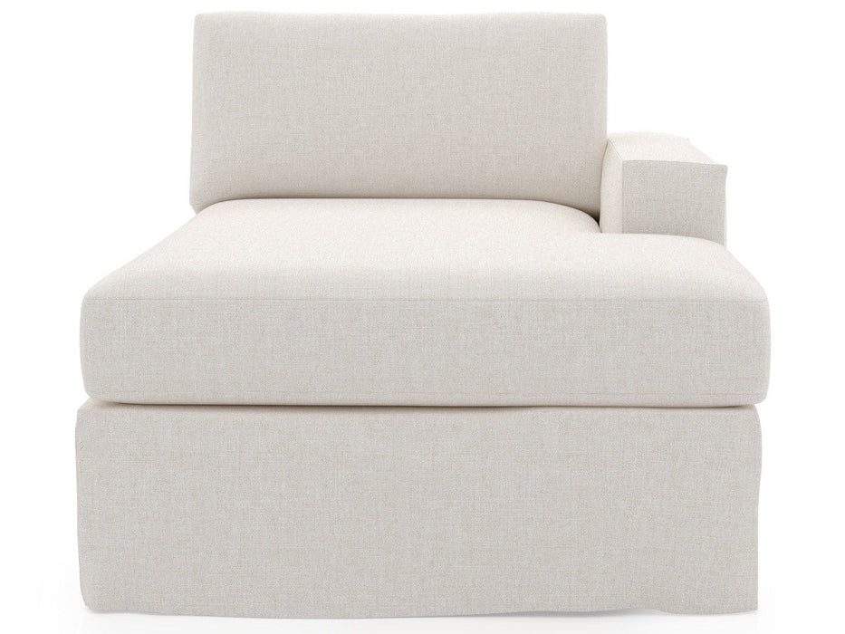 Maxx - Slipcover Chaise RAF, Special Order - White
