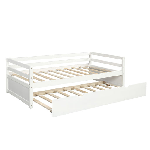 Twin Daybed With Trundle Frame Set Hearth and Haven