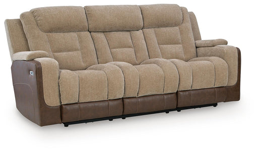 Mixed Motion - Power Reclining Sofa With Adjustable Headrest Signature Design by Ashley®