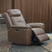 Keldon - Glider Recliner With Power Footrest - Brown New Classic