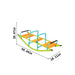 Xss008 High Quality Kids Seesaw Plastic Seat Playground Equipment Cute Baby Plastic Rocker Outdoor Children Steel Tube For Kids Age 3+ - Green / Blue Daily Nest