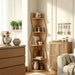 5 Tier S - Shaped Corner Shelf For Living Room Home Essentials