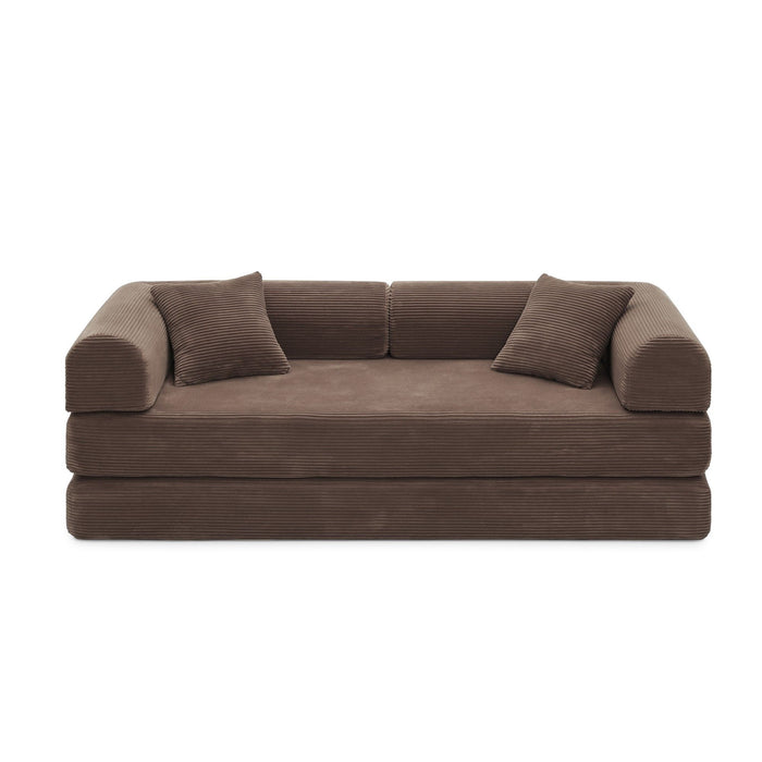 Convertible Foldable Floor Sofa Bed For Living Room Home Essentials