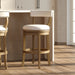 Stool & Upholstered Seat And Back Home Essentials