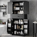 Bathroom Storage Cabinet With Multifunctional Storage Space, Drawer With Slide Rails, Adjustable Shelf Noble House