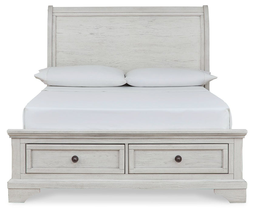 Robbinsdale - Sleigh Bed Signature Design by Ashley®