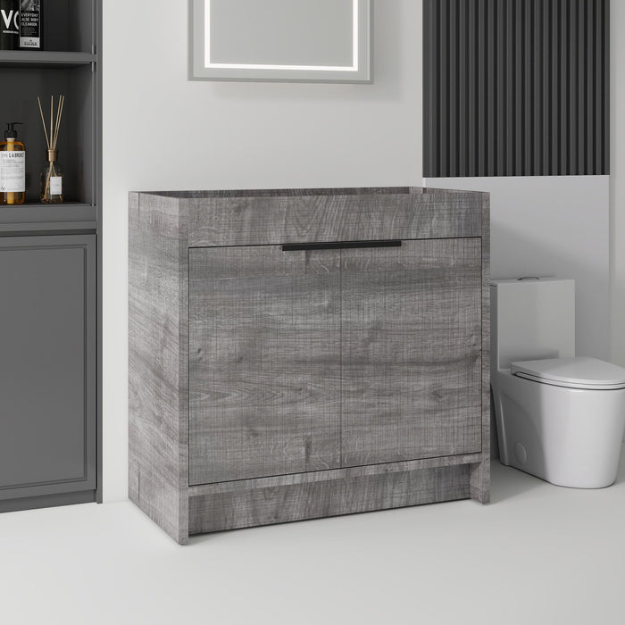 Freestanding Bathroom Vanity Cabinet With Soft Close Doors, Cabinet Only Home Essentials