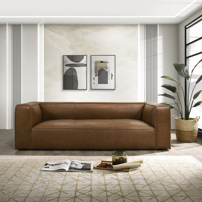Colton - Sofa With Corner Blocked Frame - Tan Ashcroft Furniture