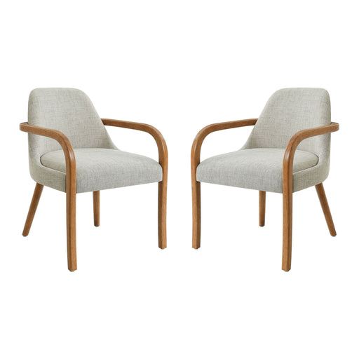 Dining Upholstered Armchairs (Set of 2) Noble House