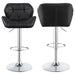 Adjustable Bar Stool With Height-Adjustable Base (Set of 2) Furniture Max