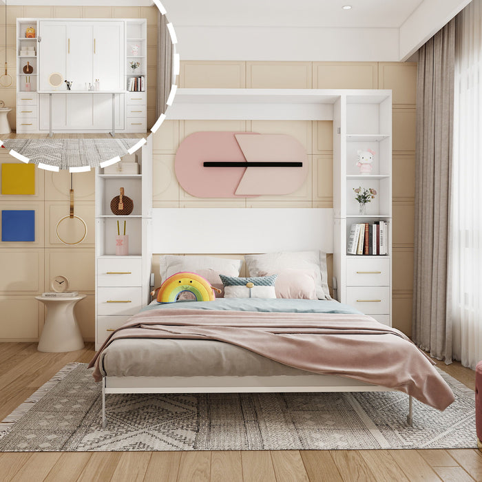 Multifunctional Vertical Murphy Wall Bed Home Essentials