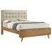 Winston - Platform Bed With Upholstered Headboard Furniture Max