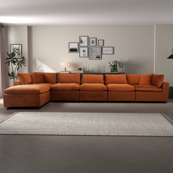 Hayward - Oversized Modular Sectional Sofa Ashcroft Furniture