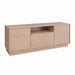 TV Stand For TVs Up To 65" & 2 Doors, 1 Drawer And 1 Open Shelf - Walnut Home Essentials