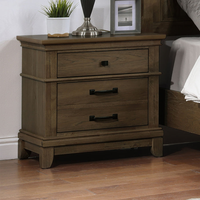 Sunstone - Nightstand - Walnut New Classic