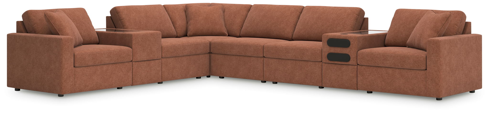 Modmax - L-Shaped Sectional - Spice Signature Design by Ashley®