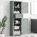 Tall Freestanding Bathroom Storage Cabinet With Drawer And Adjustable Shelf Hearth and Haven