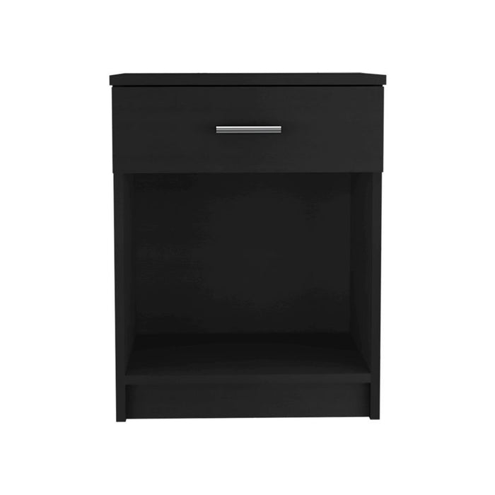 Modern And Eco Bed And Bath Nightstand - Black