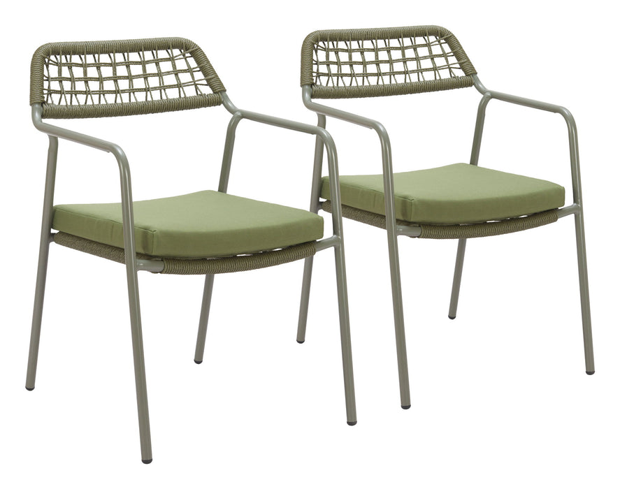 Rio - Outdoor Dining Chair (Set of 2) Zuo Modern
