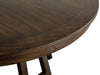 Westley Falls - Round Dining Table - Graphite Magnussen Furniture