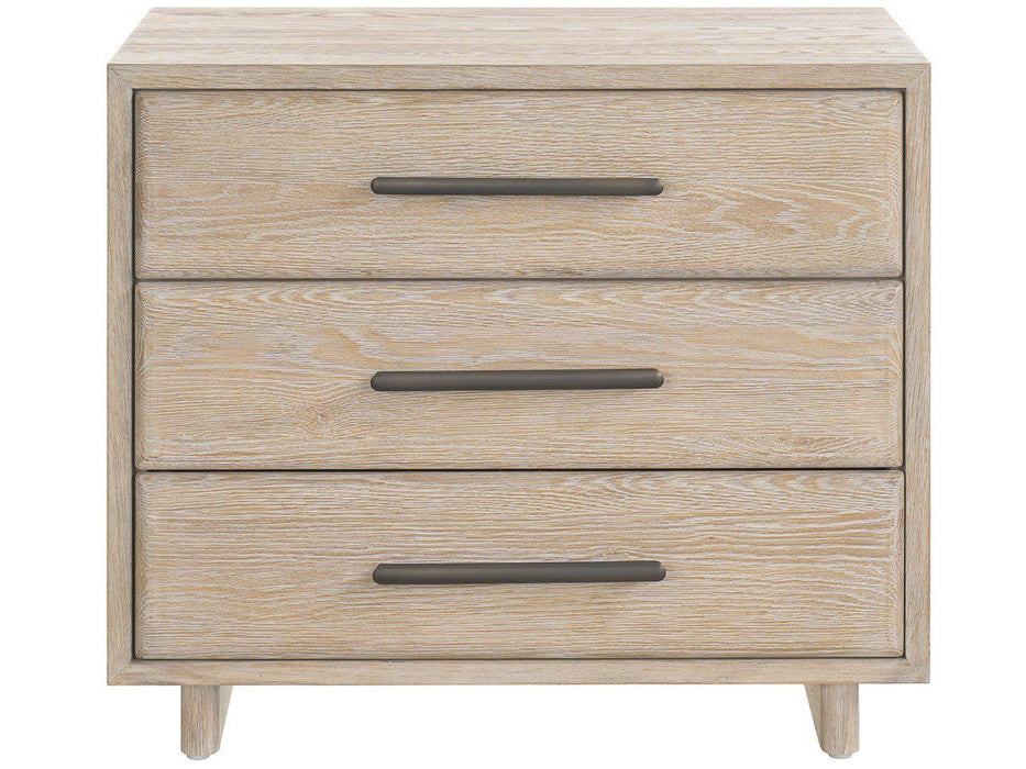 Modern - Three Drawer Nightstand