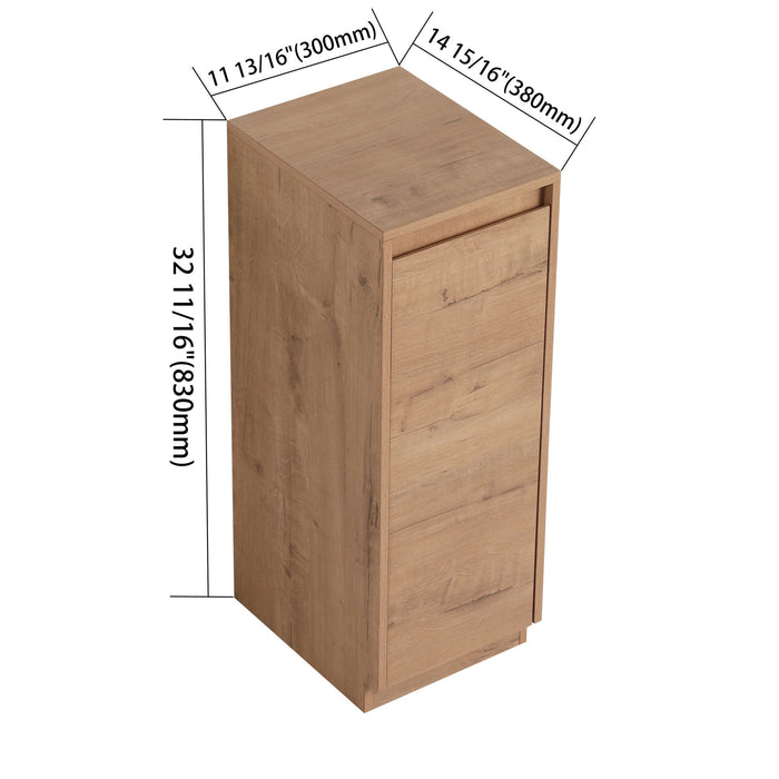 Freestanding Storage Cabinet, Soft Close Doors Home Essentials