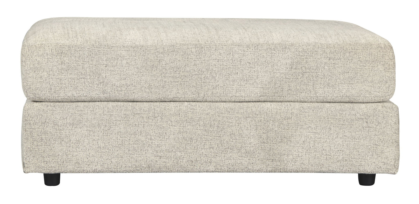 Soletren - Oversized Accent Ottoman - Stone Signature Design by Ashley®