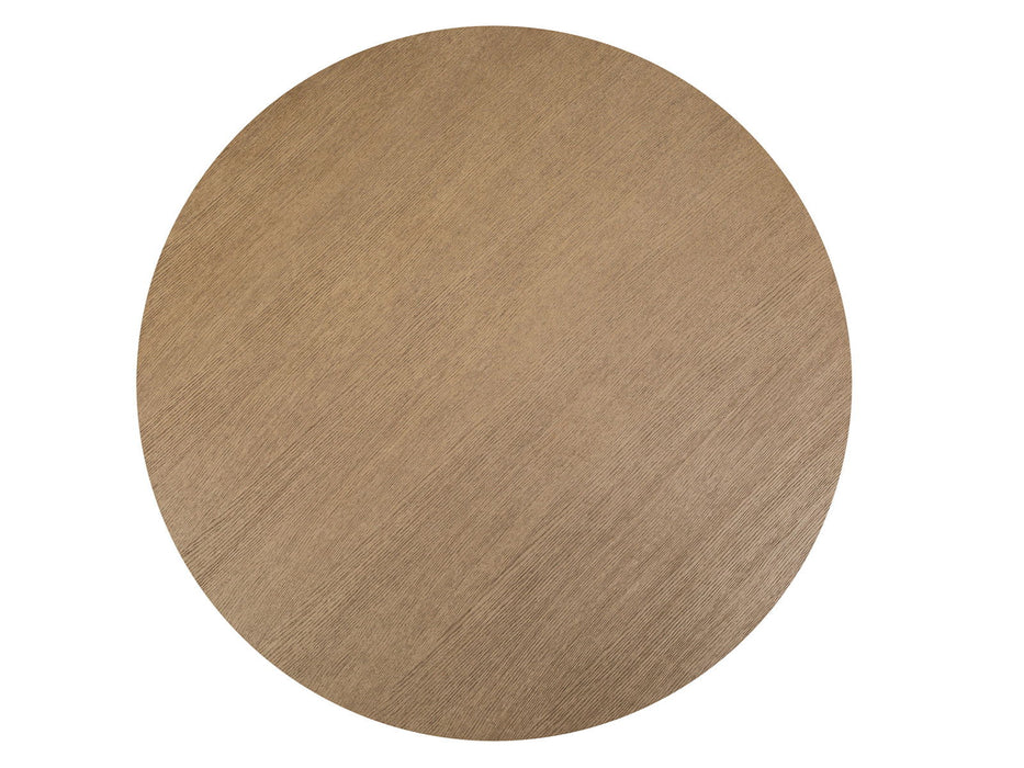 Tristan - 60" Round Dining Table - Swiss Coffee Magnussen Furniture