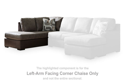 Castille Way - LAF Corner Chaise - Fossil Signature Design by Ashley®