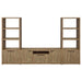 Noriega - 3 Piece TV Entertainment Center, Open & Concealed Storage - Wood Furniture Max