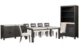 Plum Creek - 9 Piece Rectangular Dining Table Set Magnussen Furniture