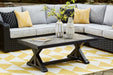 Beachcroft - Rectangular Cocktail Table - Black / Light Gray Signature Design by Ashley®