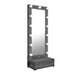 Lorena - Tall Mirror With Drawer And Speakers LED Lighting - Gray Global Furniture USA