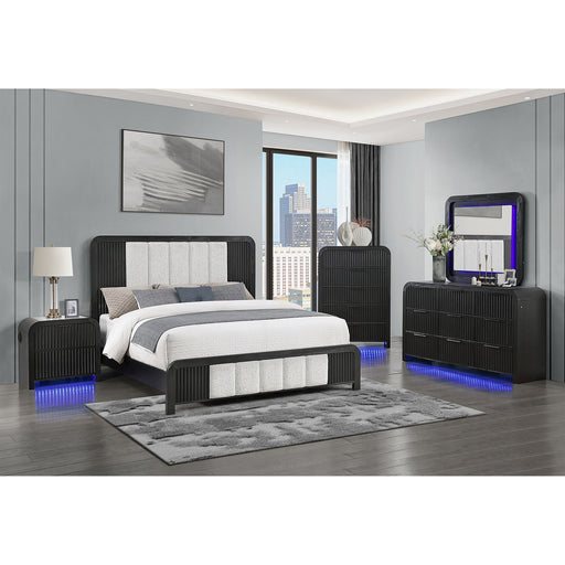 Beverly - Bed With Fluted Detailing Global Furniture USA