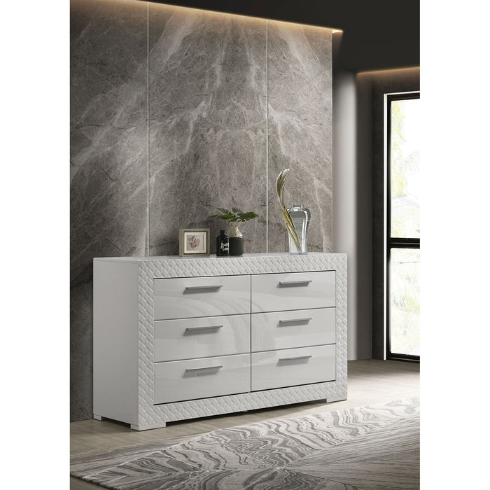 Pierce - 6 Drawer Dresser Cabinet Furniture Max