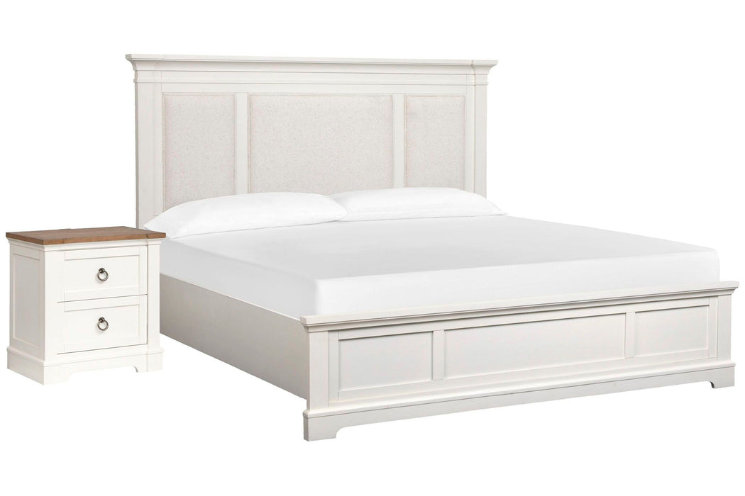 Kingston - Upholstered Panel Bedroom Set Magnussen Furniture