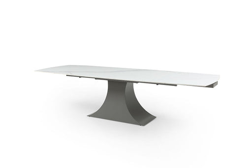 9437 - Dining Table - White / Black Extravaganza Collection