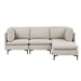 Upholstered Modular Sectional & Tall Legs Home Essentials