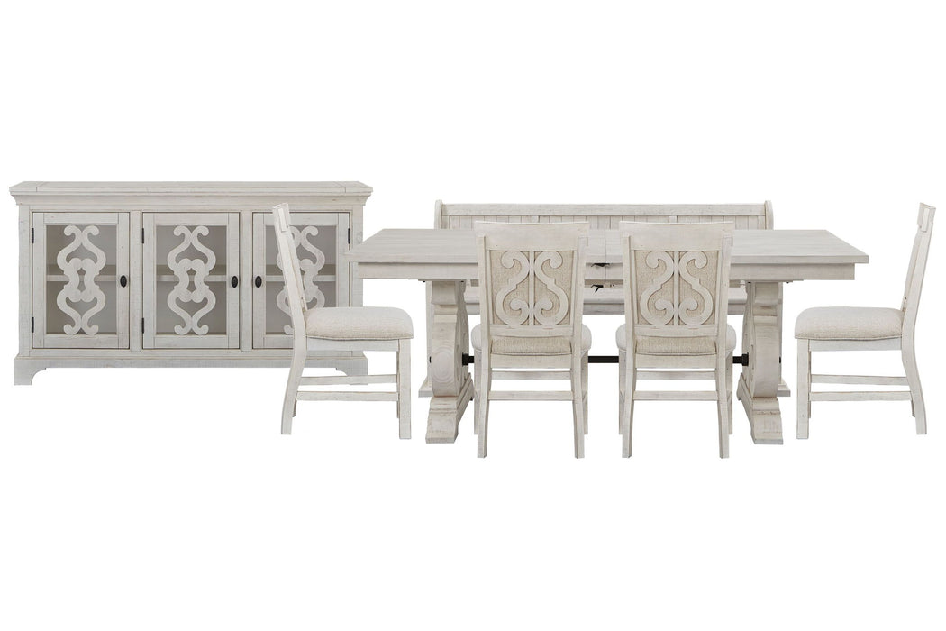 Bronwyn - Extendable Rectangular Dining Table Set Magnussen Furniture