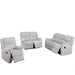 Modern Style Living Room Set, Manual Motion Home Essentials