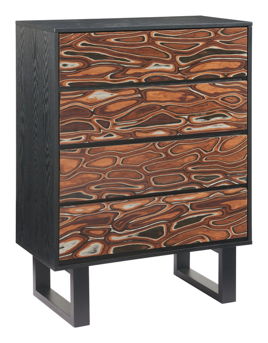 Aremi - Chest - Brown / Black Zuo Modern