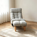Adjustable Japanese Reclining Floor Chair Sofa With Metal Frame For Living Room Home Essentials