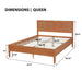 Classic Platform Bed Frame With Panel Headboard Artistry At Home