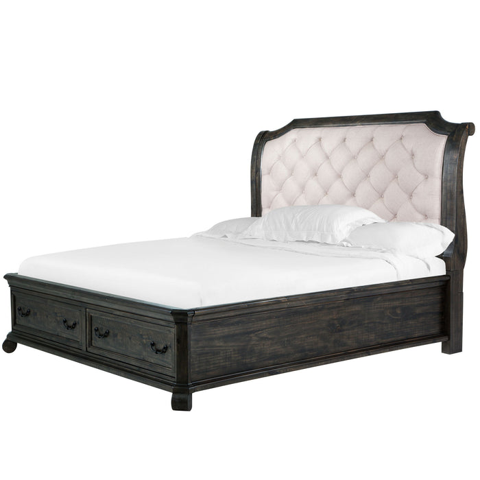 Bellamy - Complete Sleigh Storage Bed Magnussen Furniture