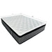 14" Premium Pocket Coil Hybrid Mattress With Gel Memory Foam, Super Plush - Gray / White - King Daily Nest